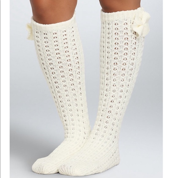 torrid Accessories - Chunky knee high socks with bow